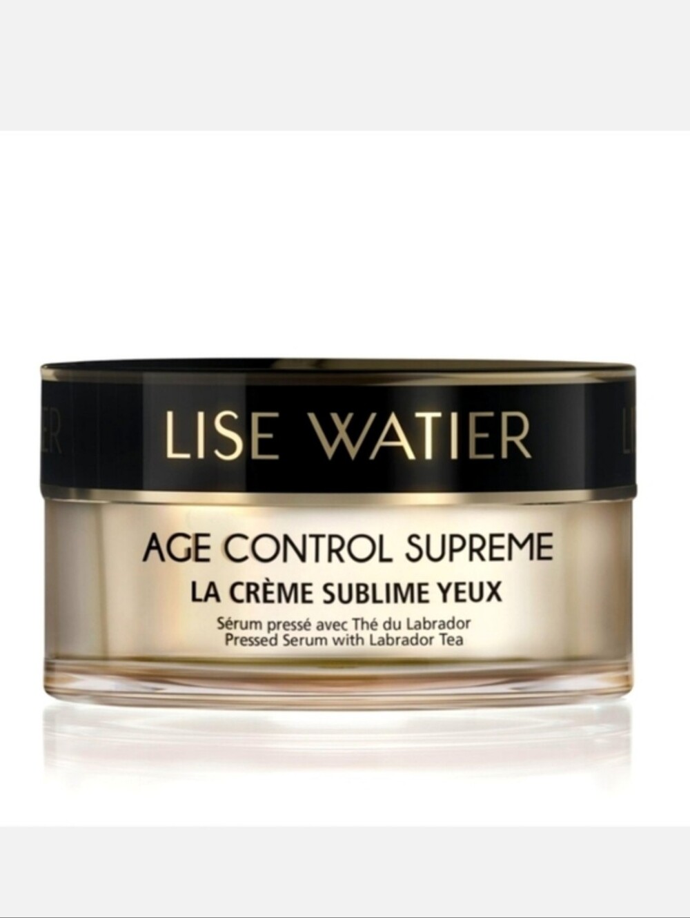 Lise Watier Eye Pressed SERUM Age Control cream NIB